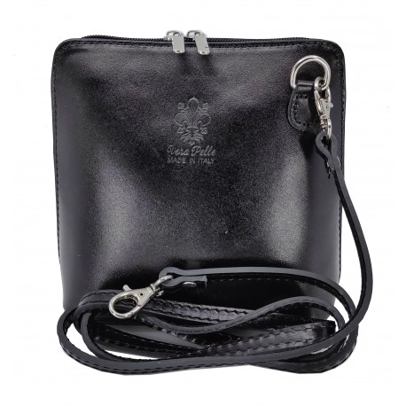 Dámská kožená crossbody kabelka Vera Pelle